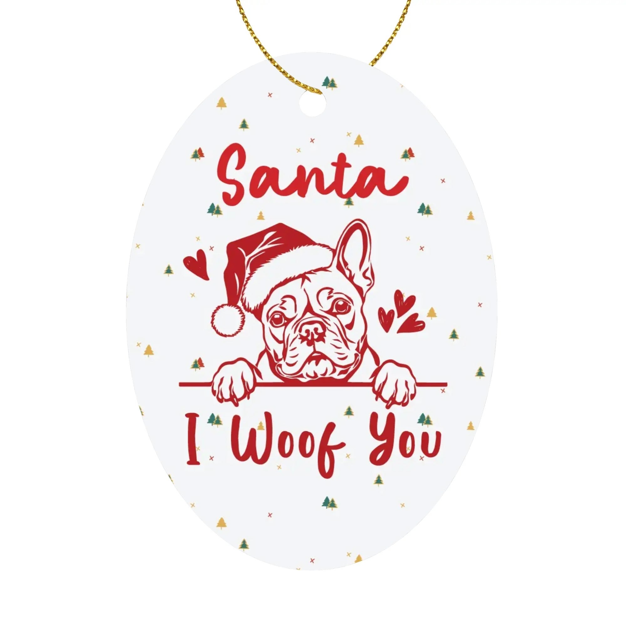 Stylish Frenchie-Fan Lucy - Christmas Ornaments for Street Style