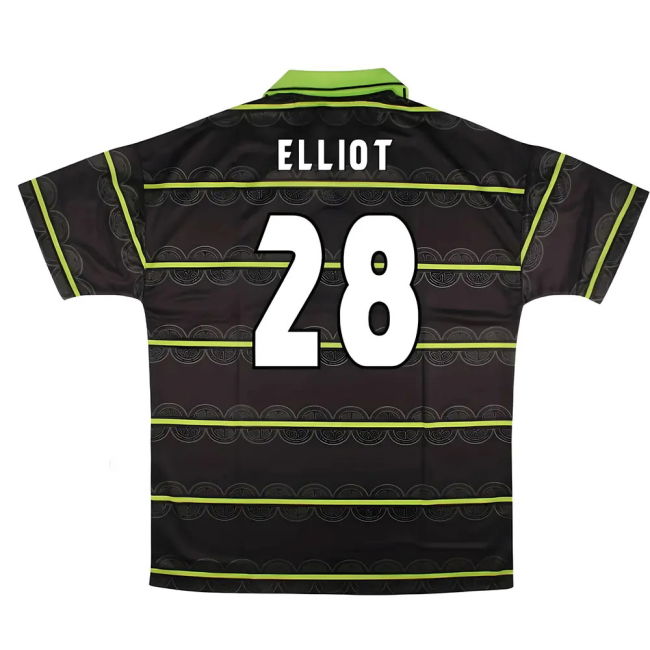 Glasgow Celtic Elliot 2 #8 Retro Official Merchandise Licensed P (v8)