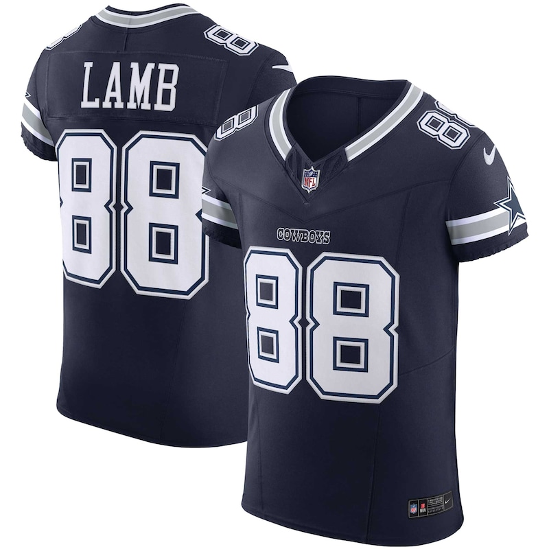 None CeeDee Lamb DAL Cowboys Classic Durable Jersey Football Apparel
