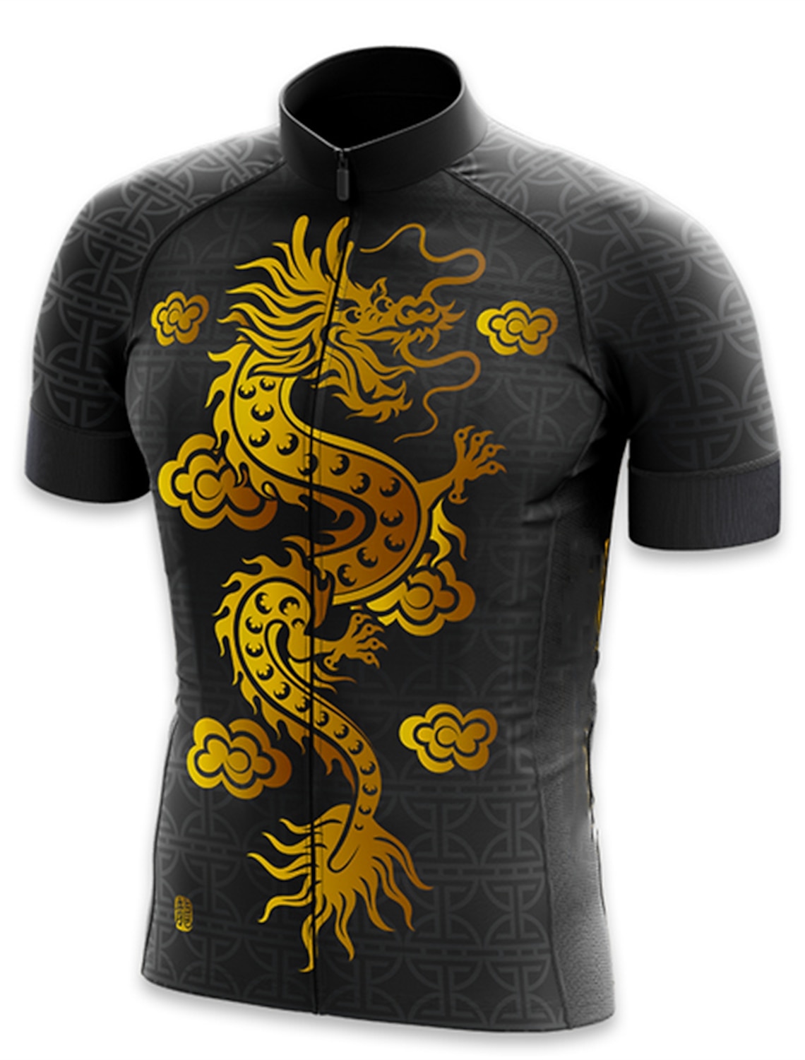 Men's Cycling Jersey Dragon Funny Short Sleeve Bike Jersey Top with 3 Rear Pockets Mountain Bike MTB Road Bike Cycling Quick Dry Reflective Strips Back Pocket Moisture Wicking Sports Yellow Red