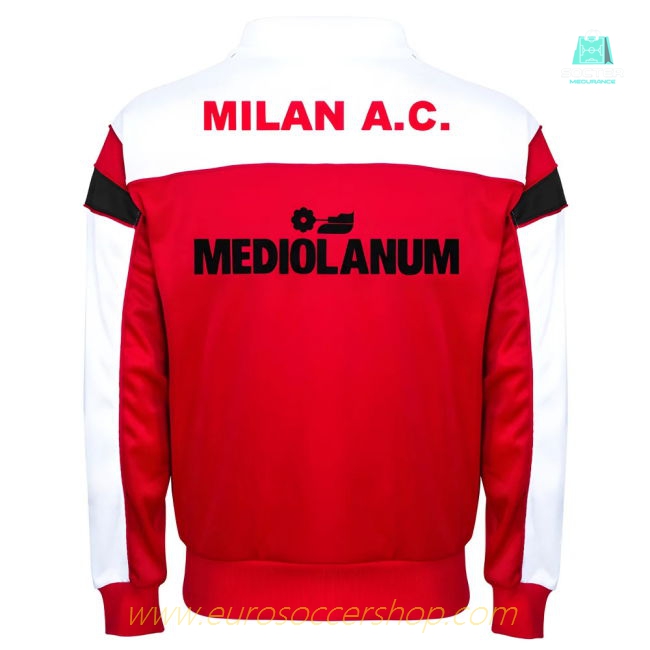AC Milan 1988 Retro Football Track Jacket