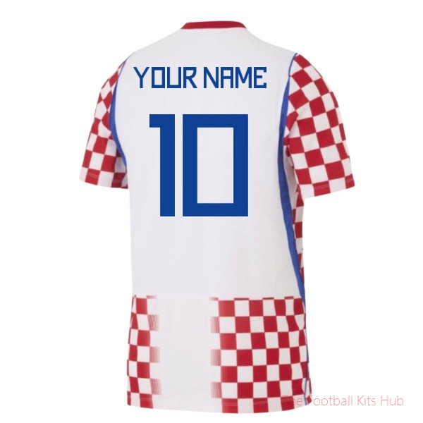 Croatia National Team 2026 2027 Home Shirt (Your Name)