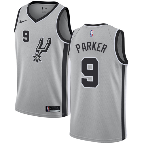 SA Spurs Tony Parker #9 Top-Grade 2024 Statement NBA Swingman Jersey