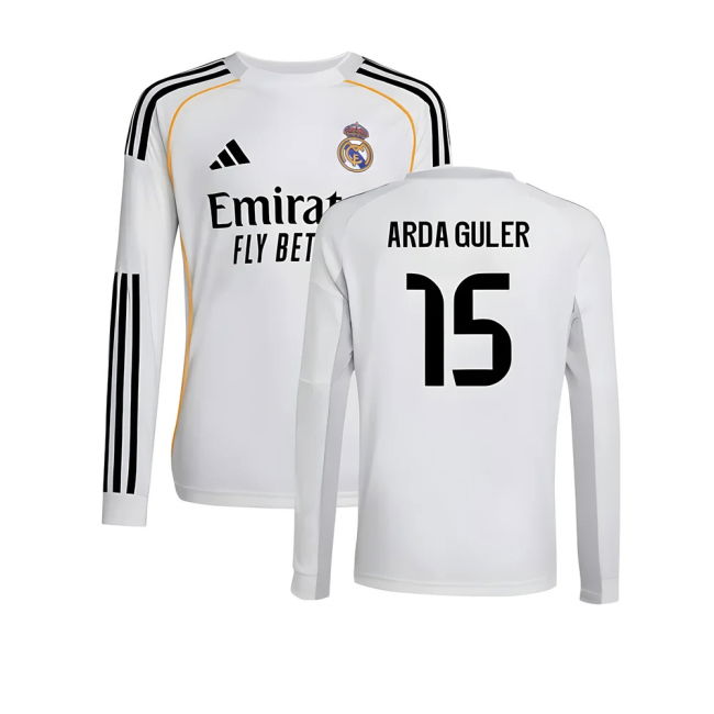 2025-2026 Real Madrid Home Official Football Shirt - Kids (Kids)