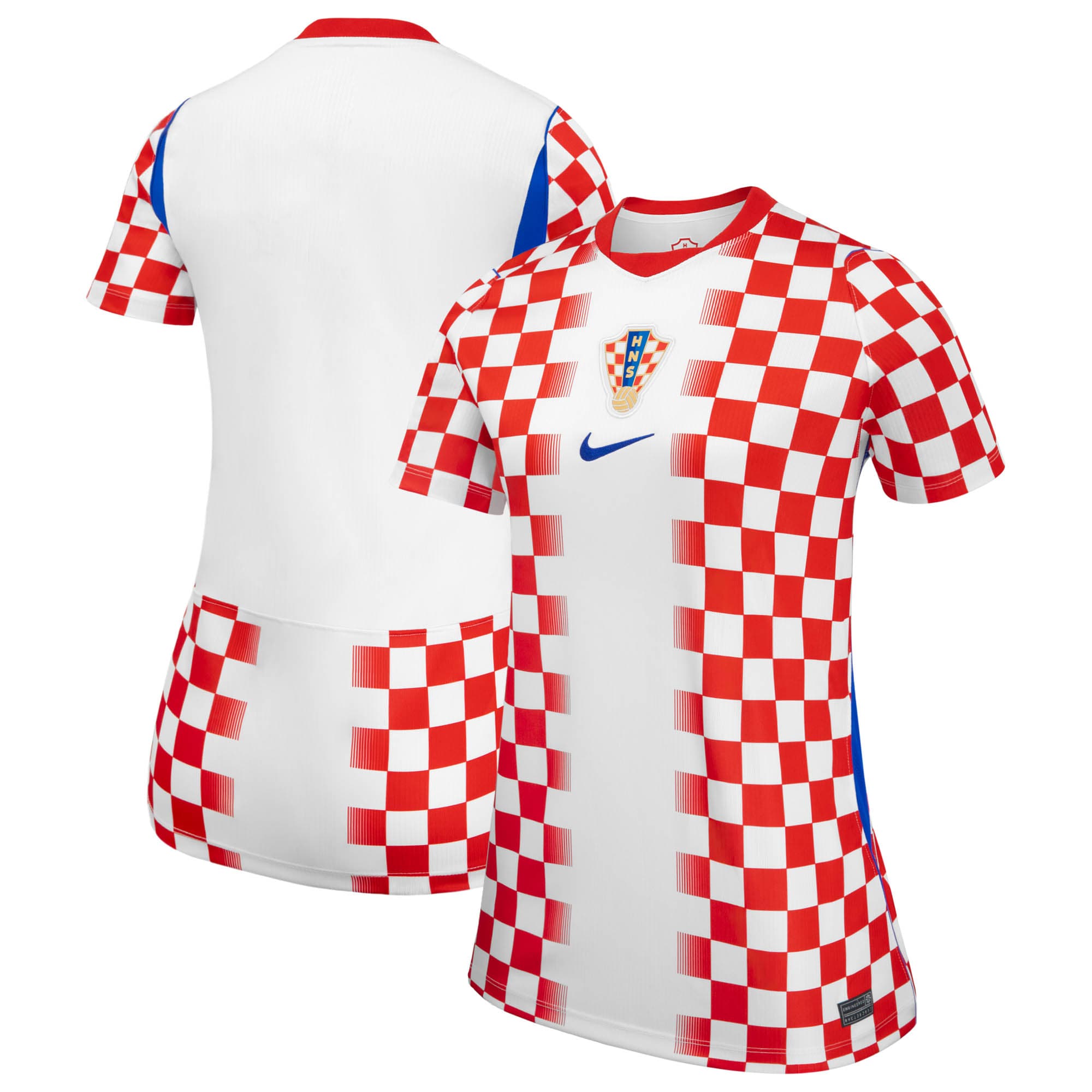 [SJH] Croatia National Team Women's 2026 Home Stadium Replica Jersey - White