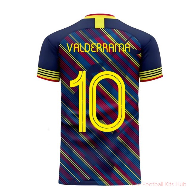 [LK] Colombia 2025/26 Third Football Kit (Libero) (VALDERRAMA 10)