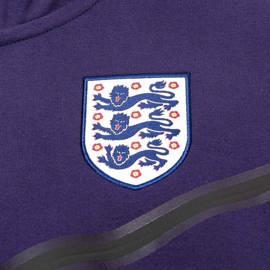 [EFKS] England Hoodie NSW Tech Fleece FZ Ink/White Purple Uniform