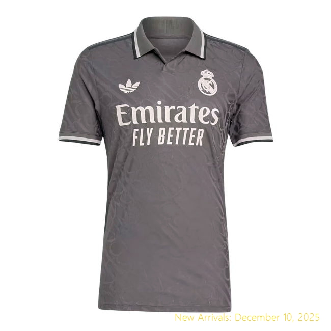 2024-2025 Real Madrid Third Shirt - Authentic Match Day (Bellingham 5)