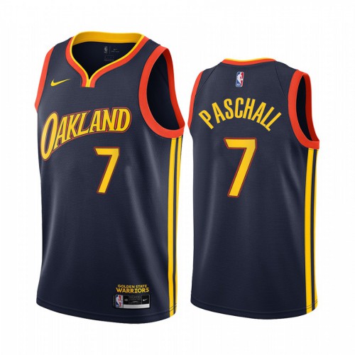 Authentic Golden State #7 Eric Paschall 2020 City NBA Swingman Jersey