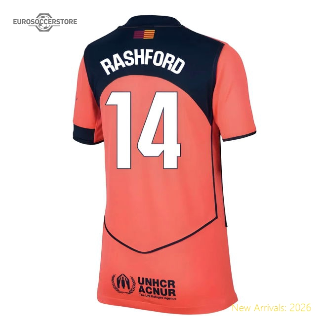 Barcelona Rashford Premium Third Jersey Primera Division Nike Dri-fit