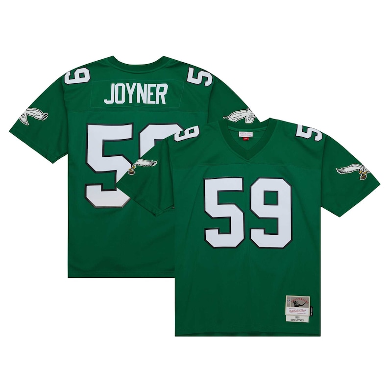 None Seth Joyner PHI Eagles Affordable Authentic Jersey Game Day Wear