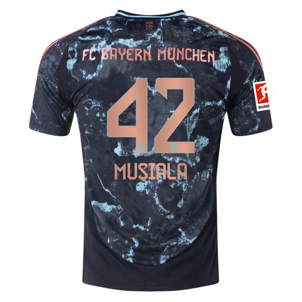Bayern Munich Musiala 2024-2025 Bun Away Jersey – Authentic Shirt