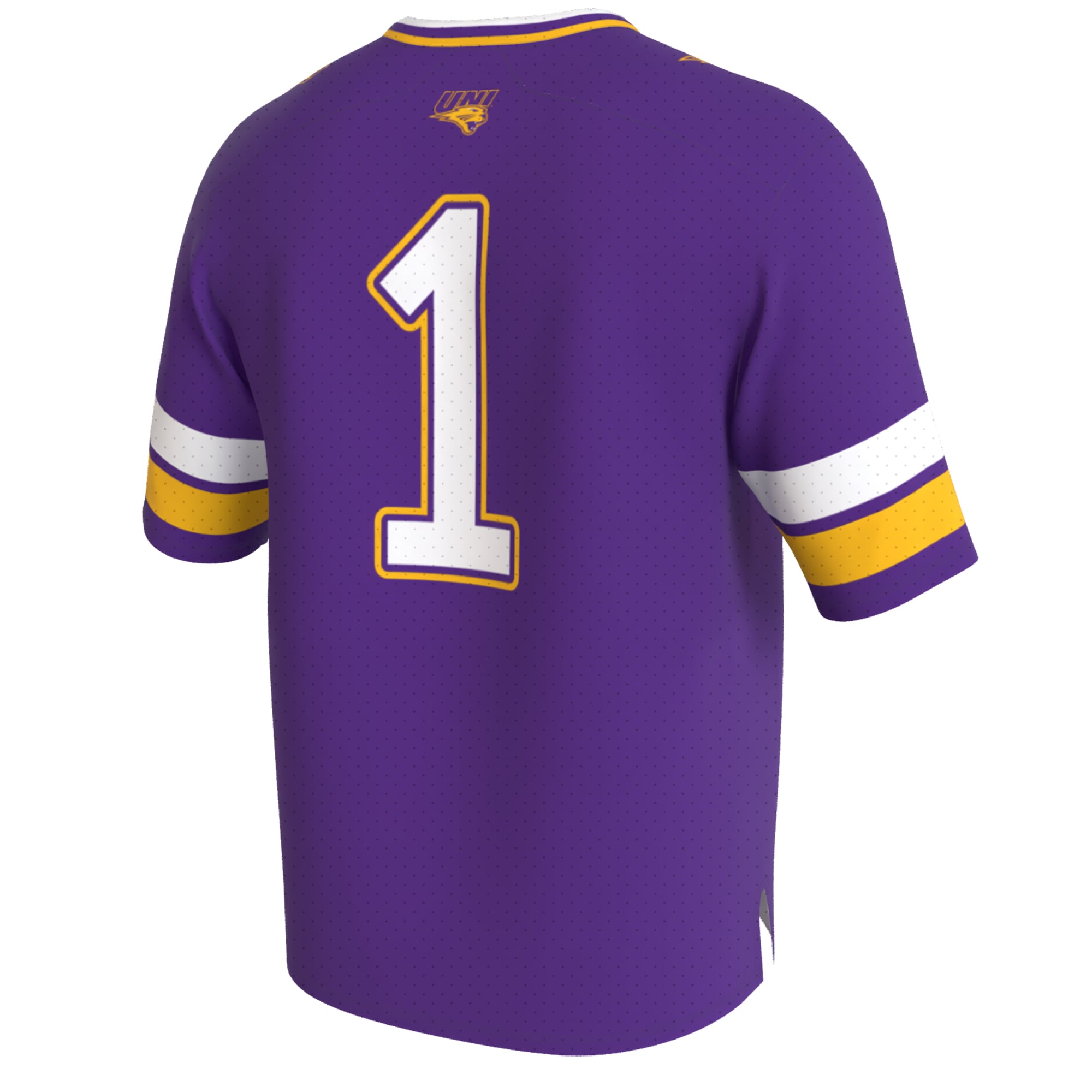 Unisex Purple Northern Iowa Panthers Lightweight Collegiate Football Fashion Jersey