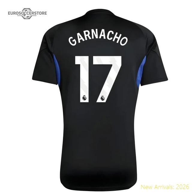 Non-toxic Kids Man Utd Garnacho Jersey 2025-2026 Lightweight