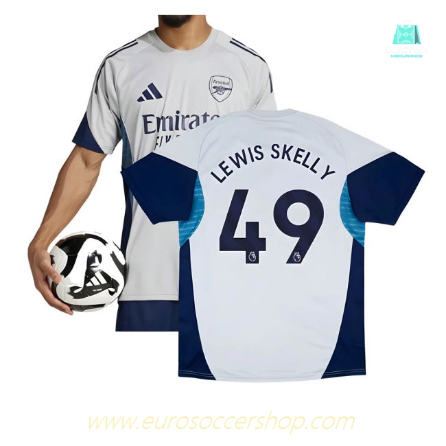 2025-2026 Arsenal Training Shirt (Grey Two) (Lewis Skelly 49)