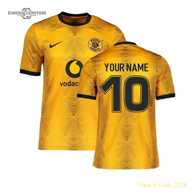 Kaizer Chiefs Children 2022 Home Jersey Shirt Football Fan Apparel