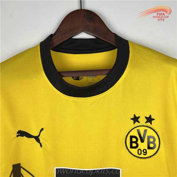 Dortmund 23-24 season Traditional Soccer Uniform