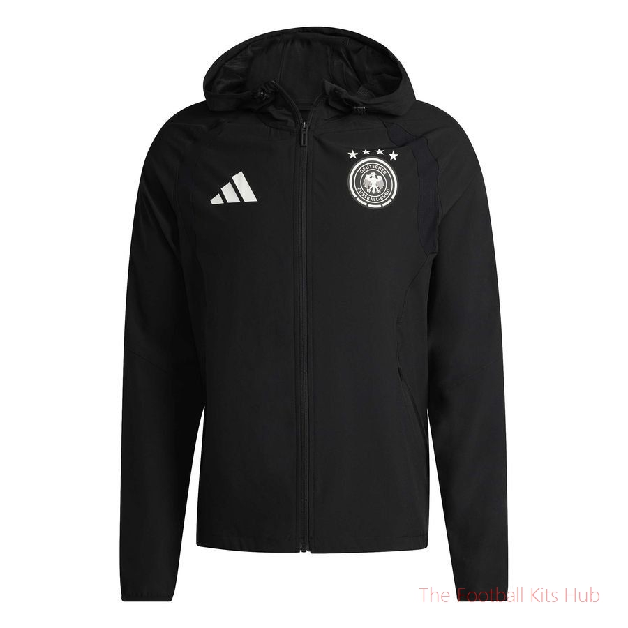 Germany Windbreaker Tiro 26 Travel World Cup 2026 - Black
