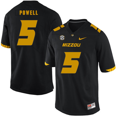 Men's None Taylor Powell #5 durabl Black 2024 home jersey Jersey