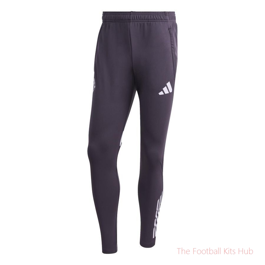 Manchester United Training Trousers Tiro 25 - Aurora Black/Purple Tint