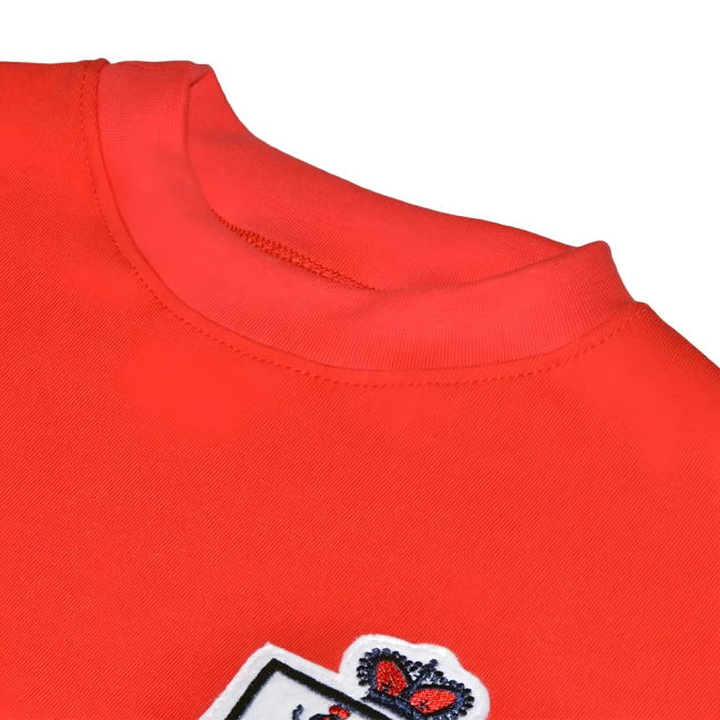 England L/S Retro Football Shirt Red