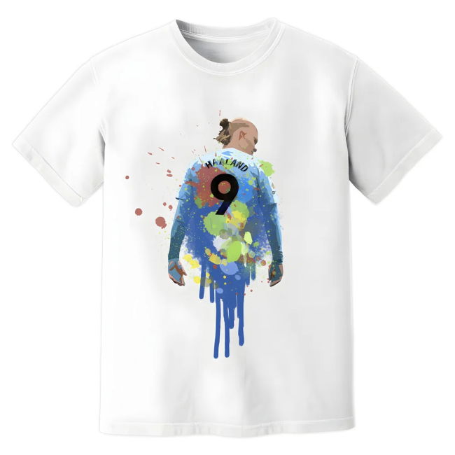 Erling Haaland Man City Art official style T-Shirt (Unisex