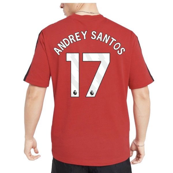[JED] 2026-2027 Man Utd DNA Tee (Red) (Andrey Santos 17)