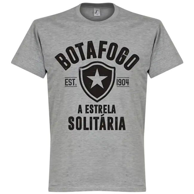T-Shirt Botafogo Established - Grey Match Replica Supporter Version