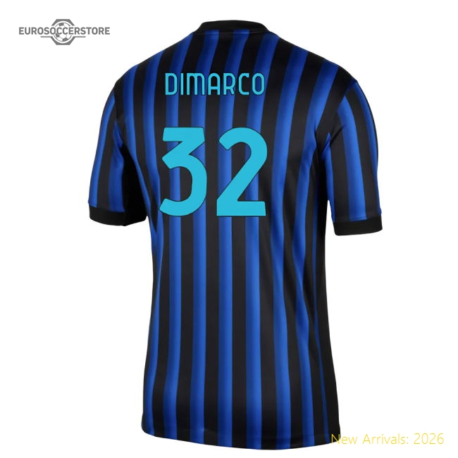 Ac Milan Legacy Dimarco Home Jersey Soft Comfortable Comfortable