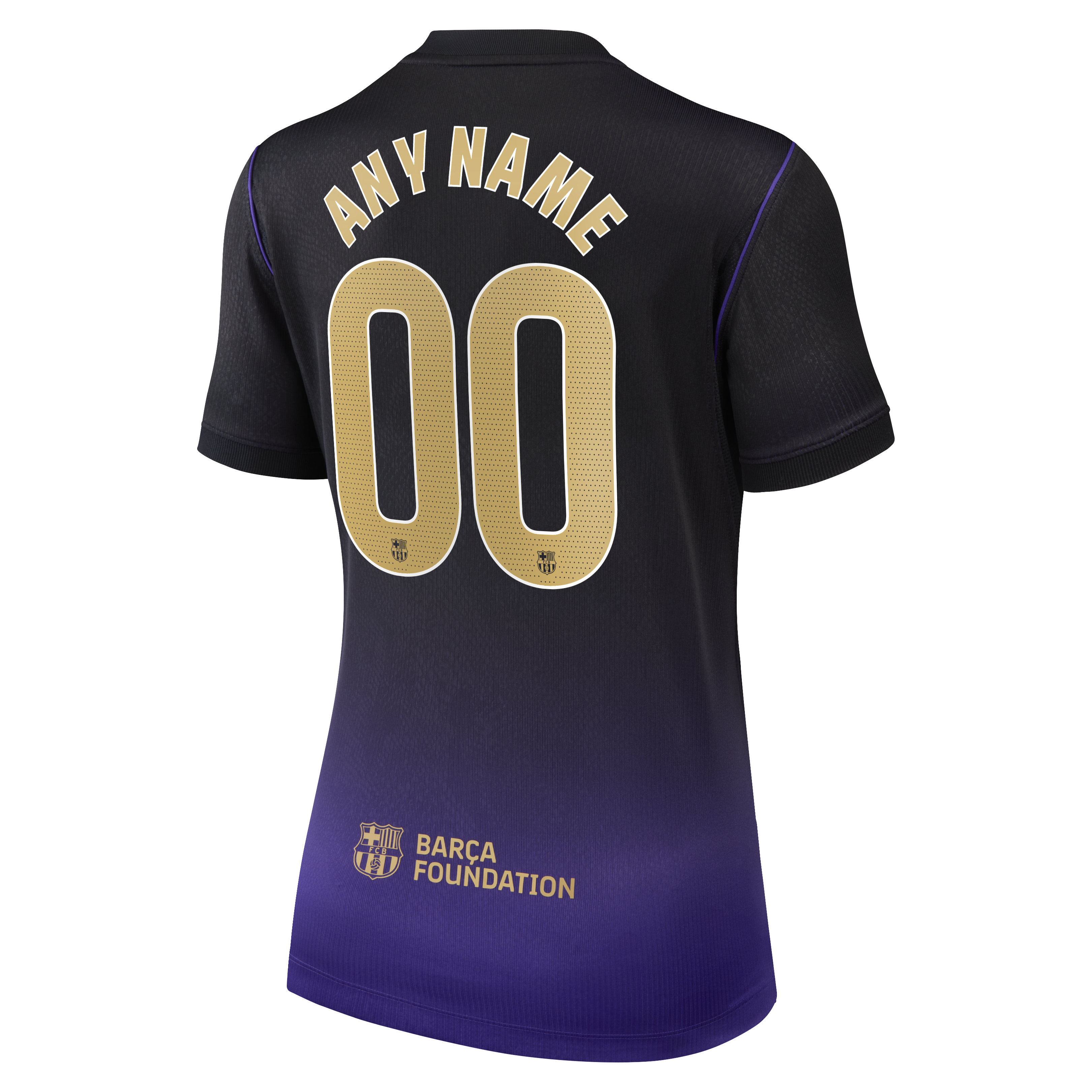 [SJH] Barcelona Women's 2026/27 Away Stadium Replica Custom Jersey - Purple