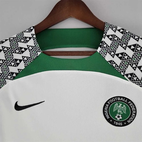 2022 Nigeria Replica Camiseta White World Cup - Modern Performance