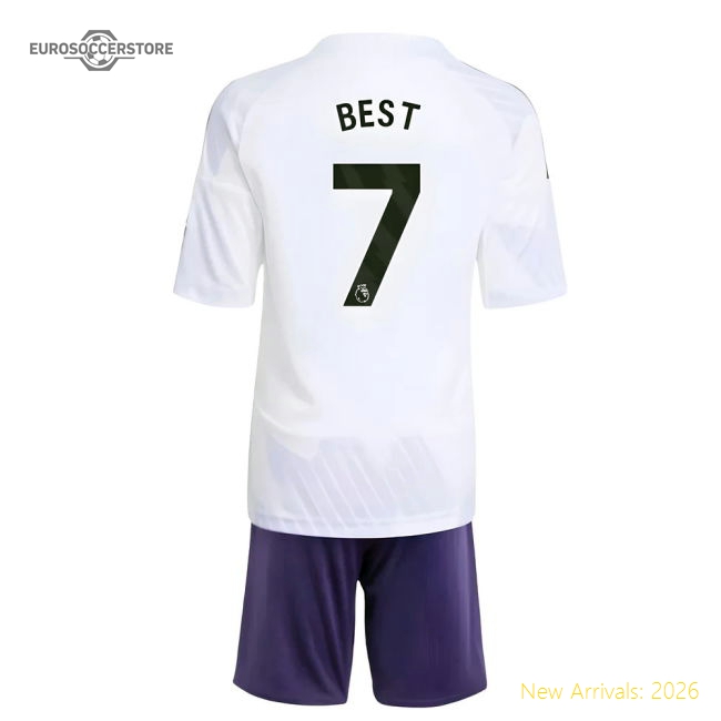 2025-2026 Man Utd Away Mini Kit (Best 7) Supporter Version