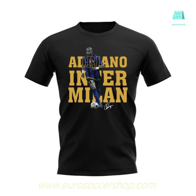 Adriano Inter Milan Player Tee (Black)