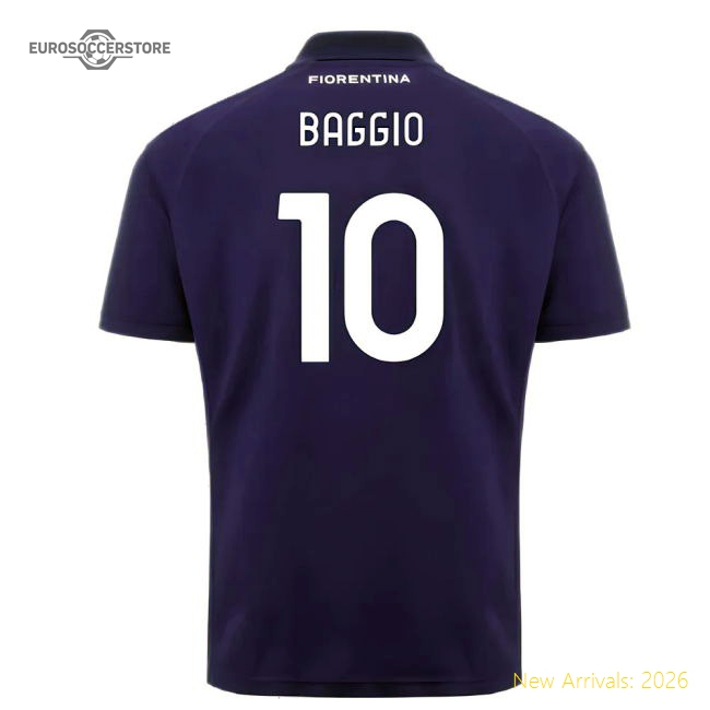 2024-2025 Fiorentina Home Jersey Football Jersey (Baggio 10)