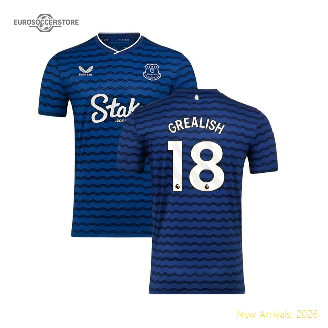 Official 2025-2026 Everton Home Shirt (grealish 18) - Premium Quality