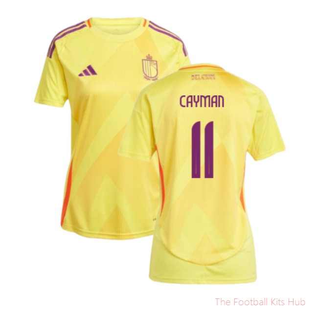 2025-2026 Belgium Womens Team Away Shirt (Ladies) (Cayman 11)