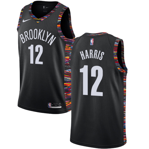 Nets Black Brooklyn Nets #12 Nike Jersey - Cost-Effective Quality