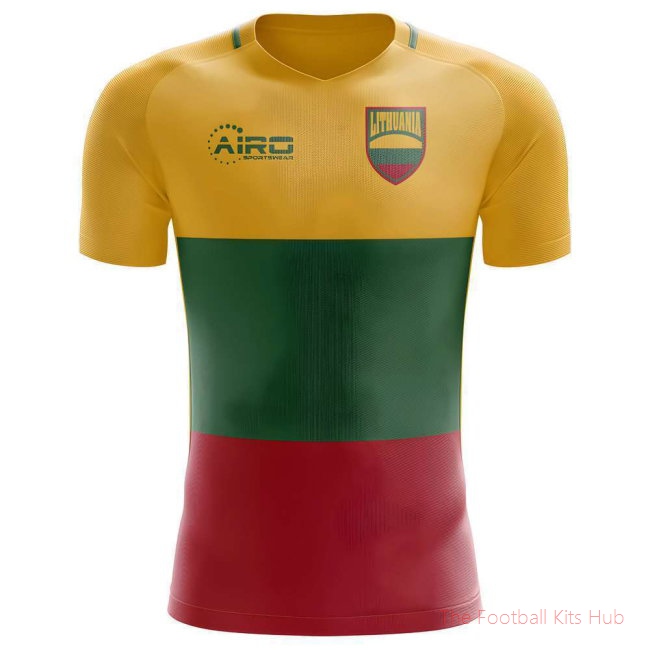 2025-2026 Lithuania Home Concept Football Shirt - Womens