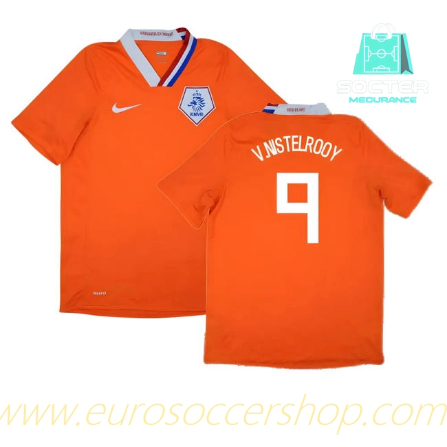 Holland Fan Edition Home Football Shirt (V.Nistelrooy 9)