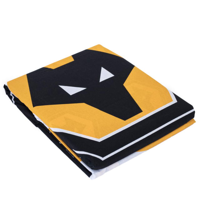 Wolverhampton Wanderers FC Pulse Single Duvet Set | Premium Material