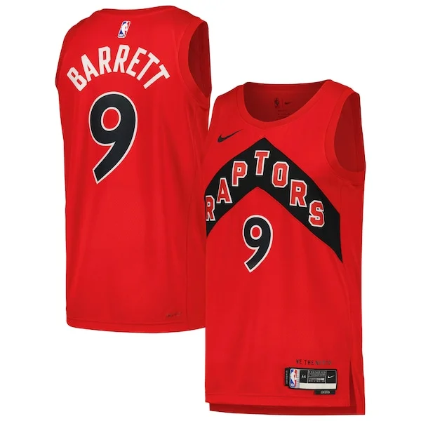 RJ Barrett TOR Swingman Jersey - high-quality contemporary - Red