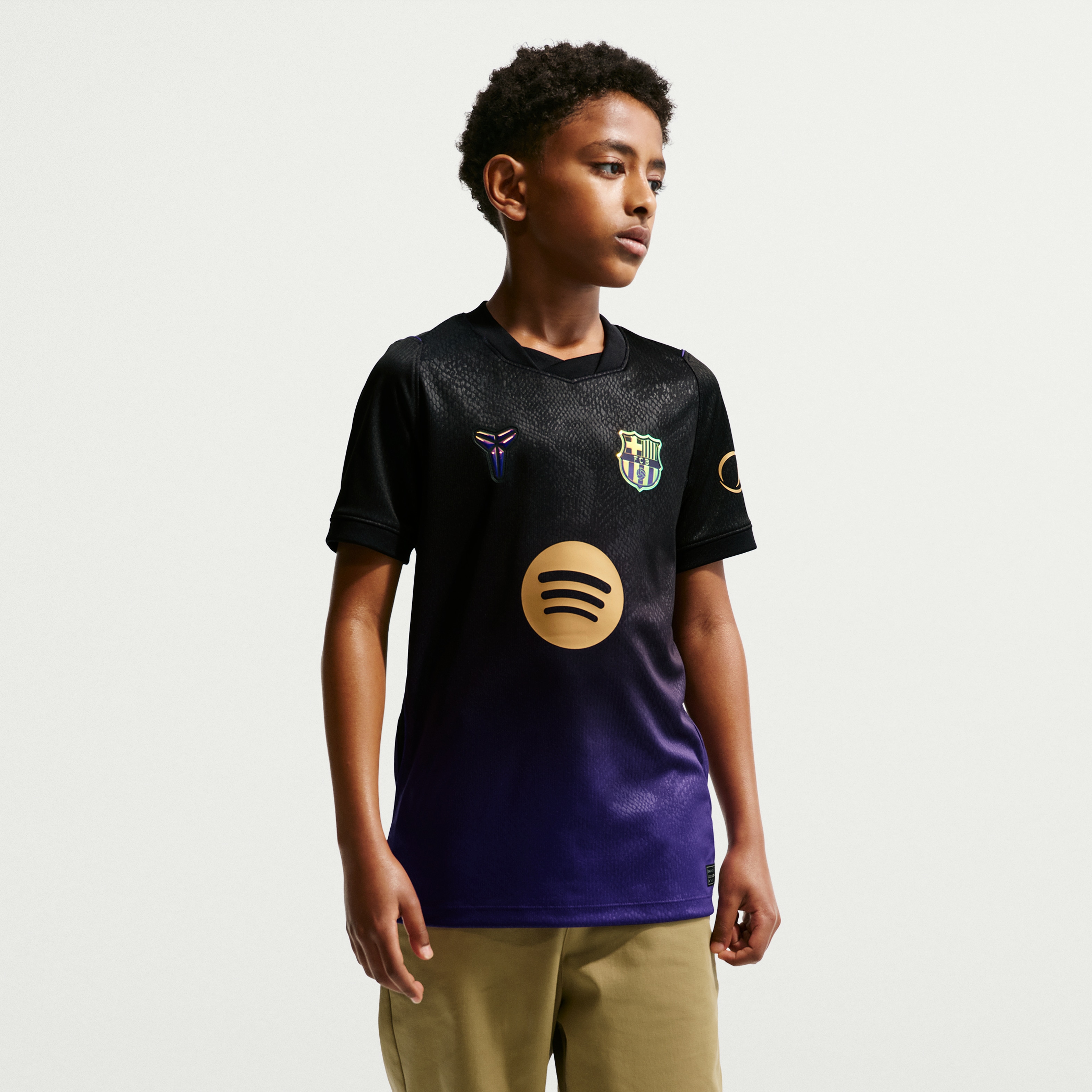 [SJH] Barcelona Youth 2026/27 Away Stadium Replica Jersey - Purple