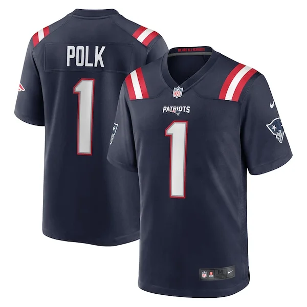 Authentic NE Patriots Game Jersey - Navy | NFL Fan Apparel | NFL Footb