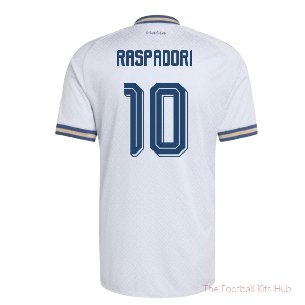 2026-2027 Italy Authentic Away Shirt (Raspadori 10)