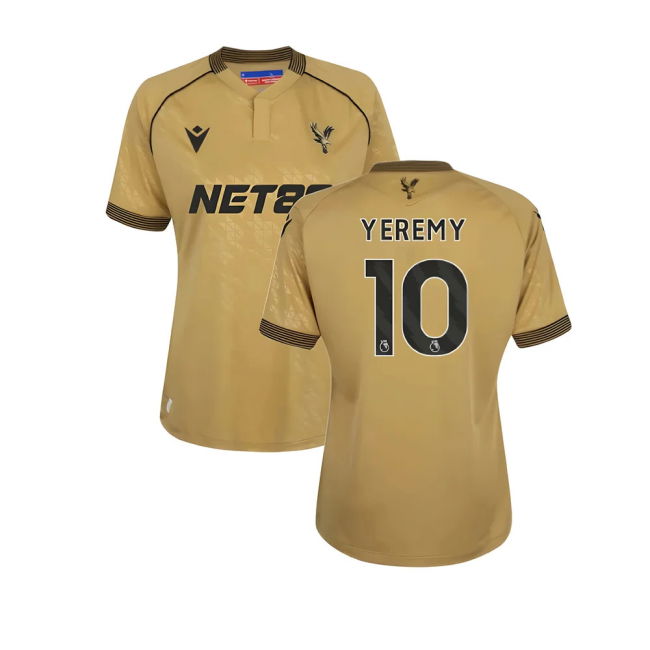 Official Licensed Crystal Palace Yeremy #10 2025-2026 Campaign Ferv...
