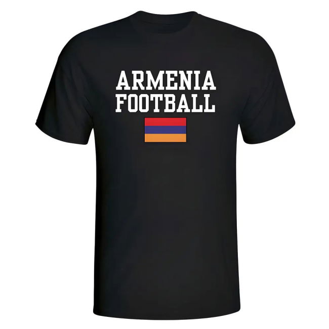 Official Armenia Football T-Shirt Soccer World Durable Football