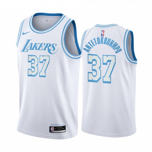 Nike Lakers White Angeles Lakers #37 Jersey - Affordable Game Day Wear