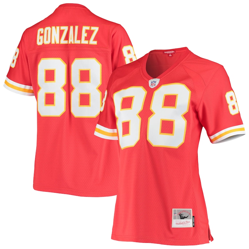 None Tony Gonzalez KC Chiefs Pro-Level Replica Jersey Game Day Wear