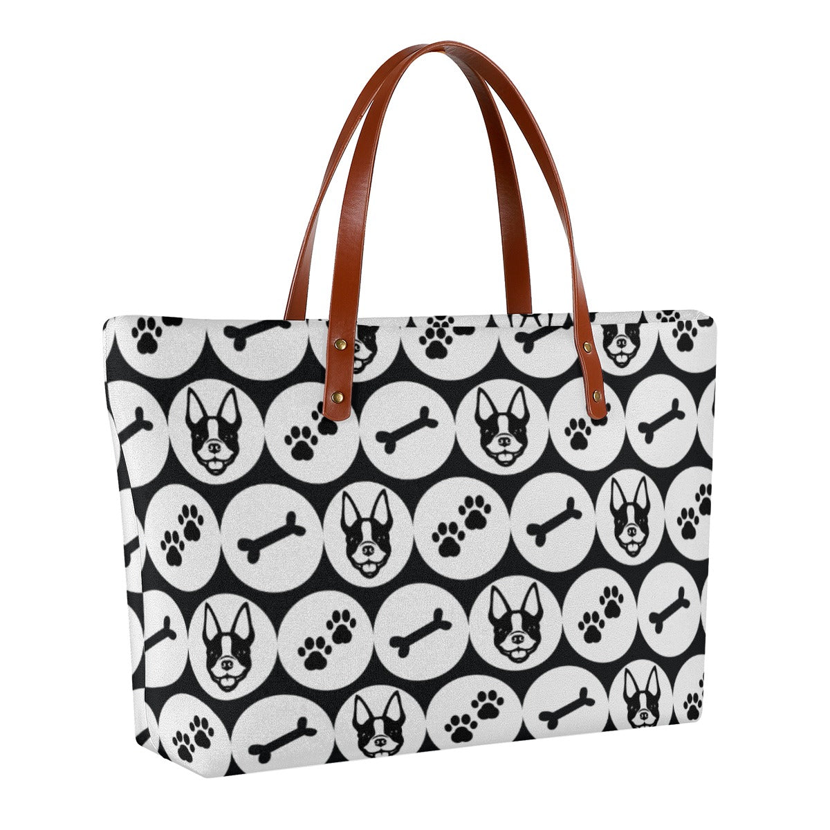 Women's Tote Bag For Boston Terrier Lovers For French Bulldogs