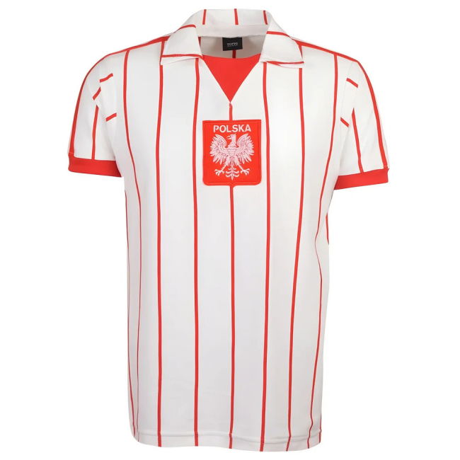 Player Issue Style Poland Top Level Home Pro Shirt (Poland 1982)